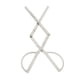 thumbnail image 2 of 1 Psc Pinza de Fuego Seguridad Pkegable de Cocina Reemplazo para Ajustar y Recoger de Estufa, 2 of 7