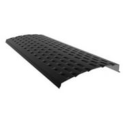 E-Z-Shield 4 Ft. Black Aluminum Gutter Guard, (25-Pack)