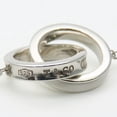 thumbnail image 2 of Pre-Owned Tiffany & Co. 1837 Interlocking Circle Necklace, SV925 Silver Pendant,... (Good), 2 of 11