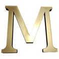 thumbnail image 1 of Letter Sign Art Sticker Decal 10 Cm Gold Acrylic Mirror Surface 26 Letras Inglesas Pegatinas Pared Del (M), 1 of 9
