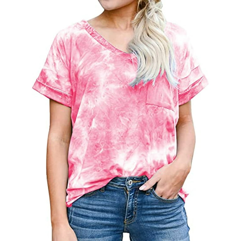 Pink Camo Tie Dye T-Shirt