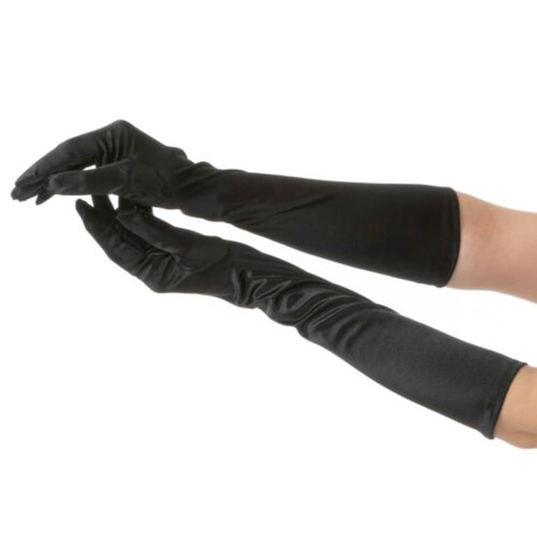fancy long gloves