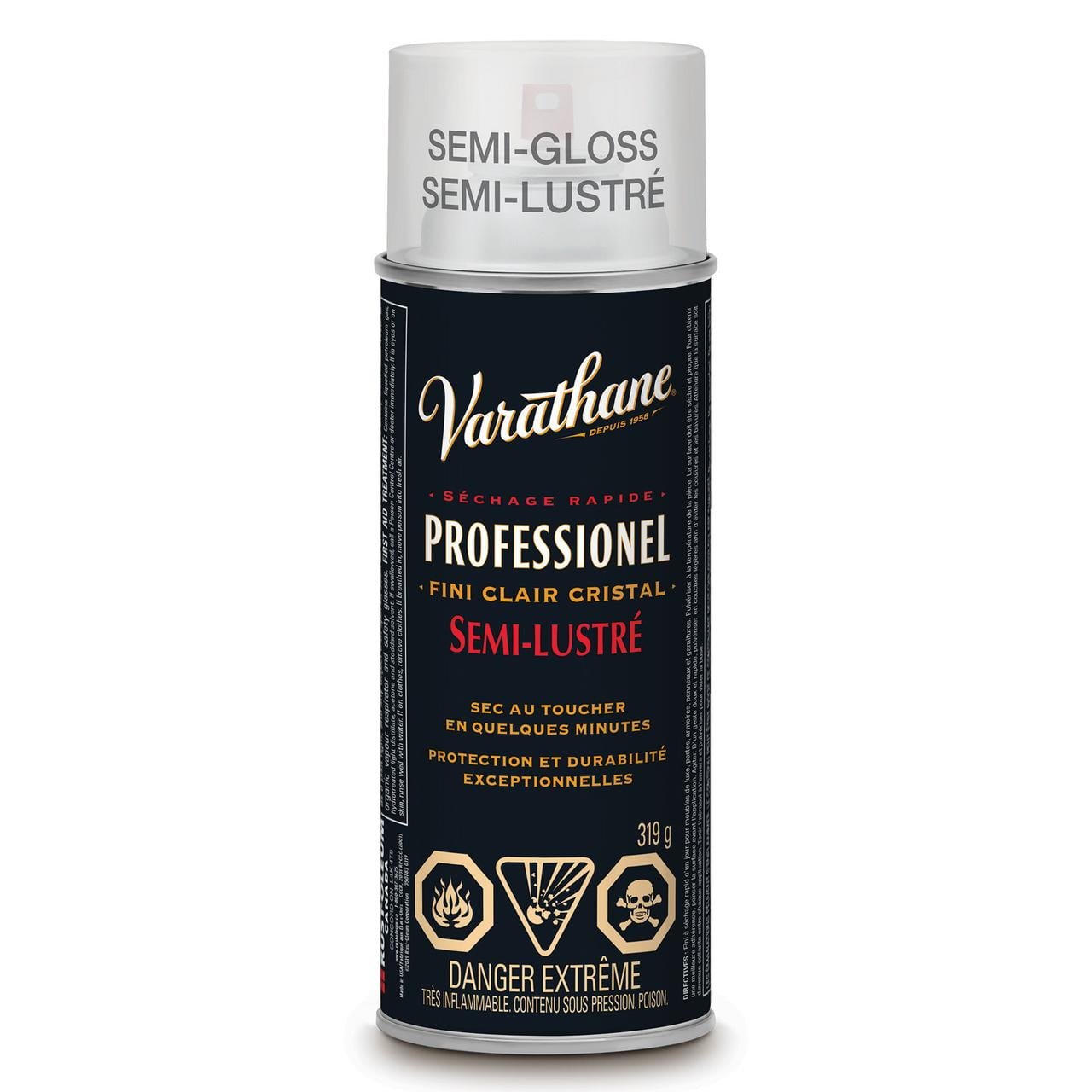 Varathane Professional Clear Finish - Oil Base - Semi-Gloss