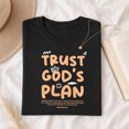 thumbnail image 3 of Jollimate Trust God's Plan Graphic Shirt, Romans 8:28 Christian Tee, Women's Faith Top, 3 of 5