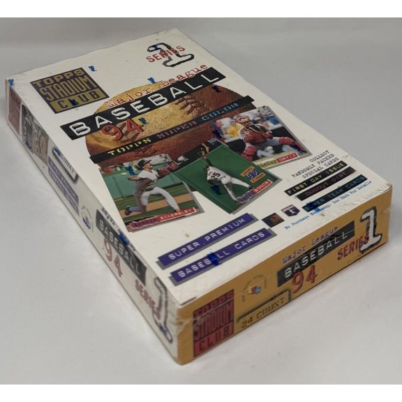 Collectible 1994 Topps Stadium Club Series 1 Baseball Box
