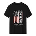 thumbnail image 2 of 250th Anniversary USA Shirts for Men 4th of July Shirt 2026 American Flag 250 Years Birthday Patriotic Tops Patriotic Independence Day Star Stripes Tee, 2 of 8