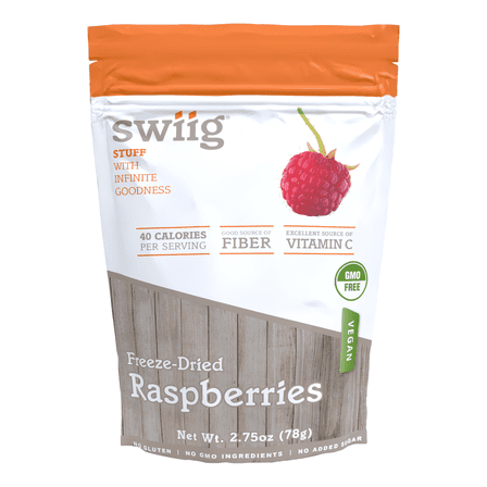swiig Freeze-Dried Raspberries 2.75oz