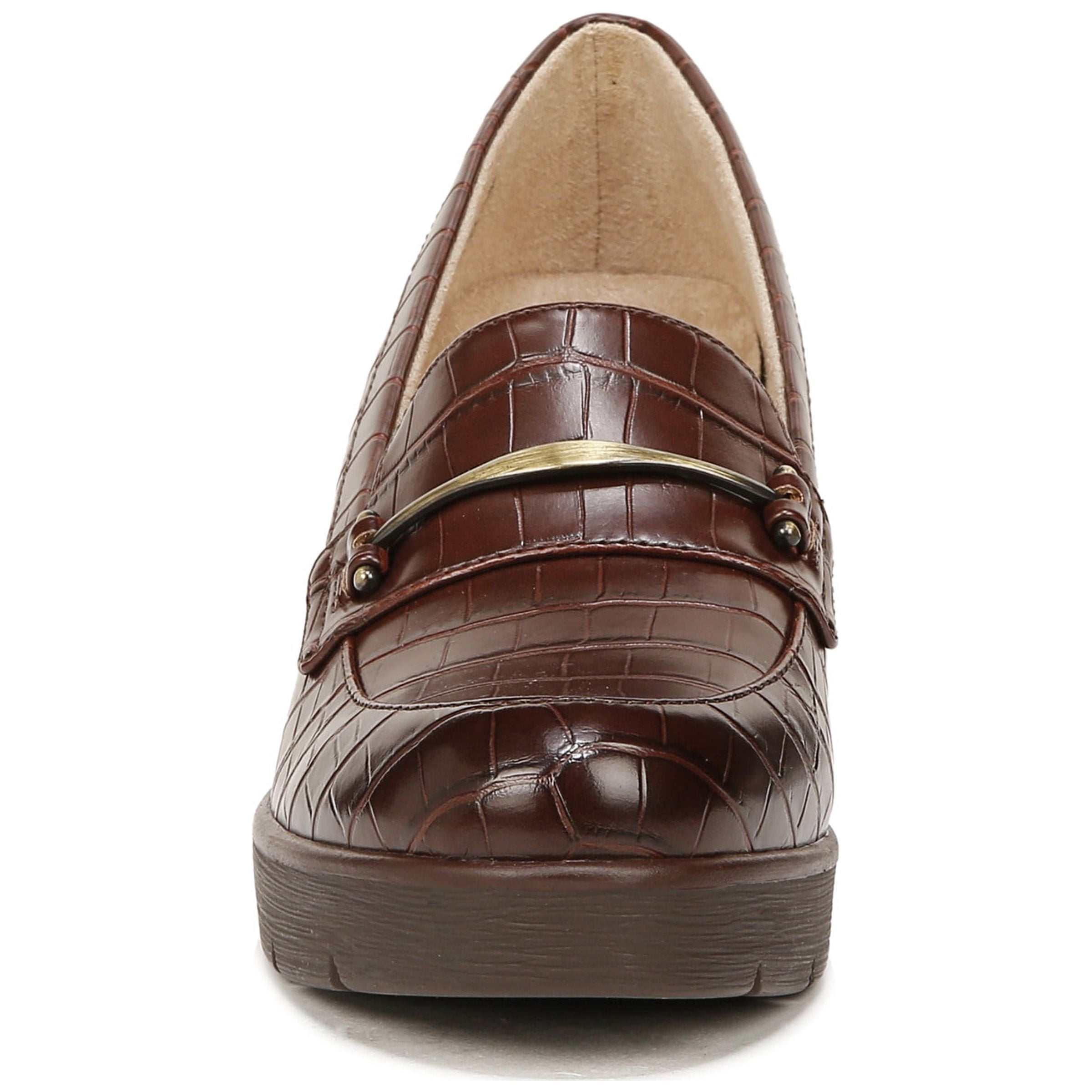 SOUL Naturalizer Womens Achieve Slip On Wedge Loafers  display picture 1