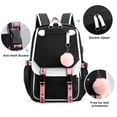 thumbnail image 4 of Backpack for Girls Kids Schoolbag Teen Bookbags Casual College Daypack with USB Charging Port, by PAKASEPT, 4 of 7