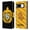 Hufflepuff Crest, variant on Head Case Designs Officially Licensed Harry Potter Deathly Hallows I Hogwarts Crest Leather Book Wallet Case Cover Compatible with Google Pixel 4