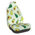 thumbnail image 1 of Wukai Cartoon Fruit Full Set Car Seat Covers with Soft Padding Universal Auto Front Seats Protector and Cushion Mat, 1 of 5