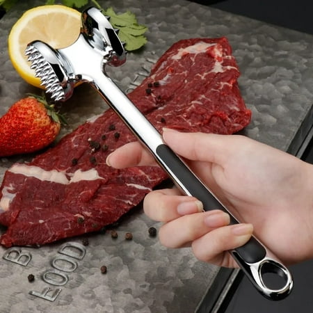 

Meat Hammer Kitchen Loose Meat Zinc Alloy Meat Tenderizer Needle Steak Pork Cho Hammer Kitchen Cooking Tool Gadget
