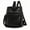 01-Black, variant on Gomayee Leather Backpack Purse for Women Designer Ladies Large Travel Convertible Shoulder Bag