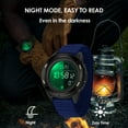 thumbnail image 5 of Findtime Military Watches for Men Digital Tactical Sports Compass Pedometer Calorie Step Counter Watch Waterproof Stopwatch Pacer Running Watch Alarm Electronic Nylon Strap, 5 of 7