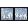 thumbnail image 1 of Great Art Now Star of Bethlehem by Grace Popp, 2 Piece Framed Art Set Each 13"W x 13"H, 1 of 3