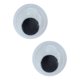 thumbnail image 1 of Ojos saltones autopegados, efecto 3D, palo para manualidades, decoración de ojos móviles para año Nuevo, manualidades de muñecas de Halloween, 15cm, 1 of 8