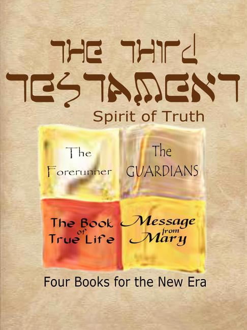 The Third Testament Spirit Of Truth Paperback