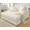 Off-White, variant on VanAcc 58-Inch Plush Sleeper Chair with Throw Pillows,Off-White