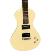 Asher Guitars & Lap Steels Electro Hawaiian Junior Lap Steel Guitar Antique White