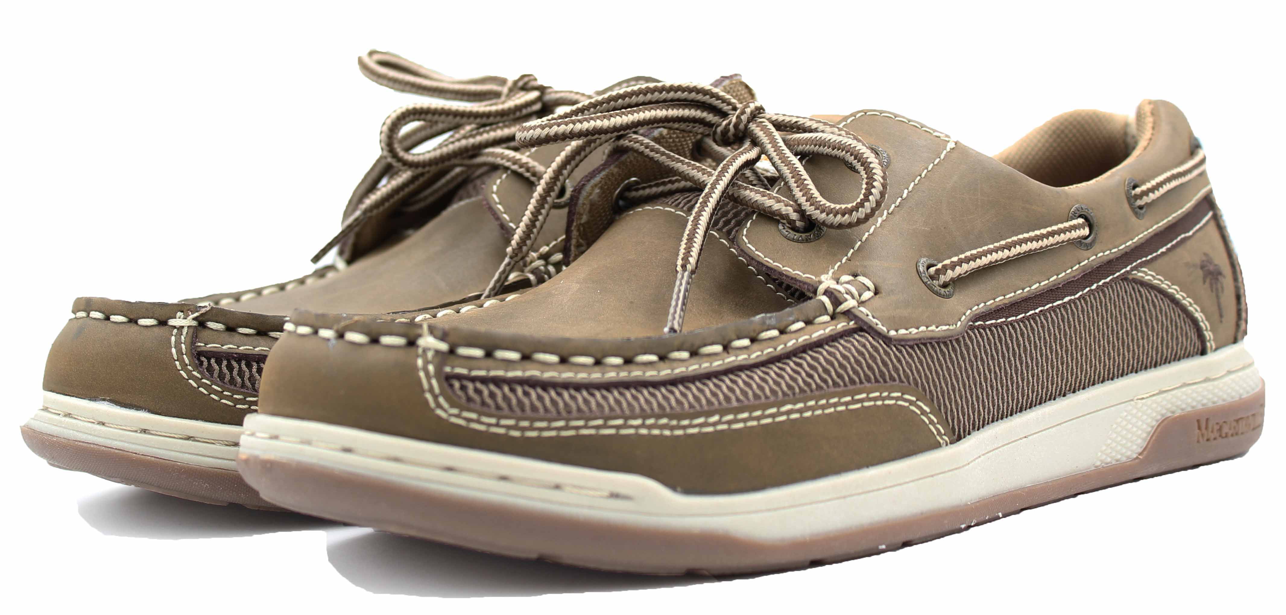 Margaritaville Mens Anchor Lace Up Boat Shoes Brown | lupon.gov.ph