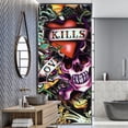 thumbnail image 2 of Idea4wall 2pcs Mermaid & Captain Skeleton Colorful Stick Wallpaper Removable Wall Murals Large Wall Stickers for Home Decoration, 108"x48", 2 of 5