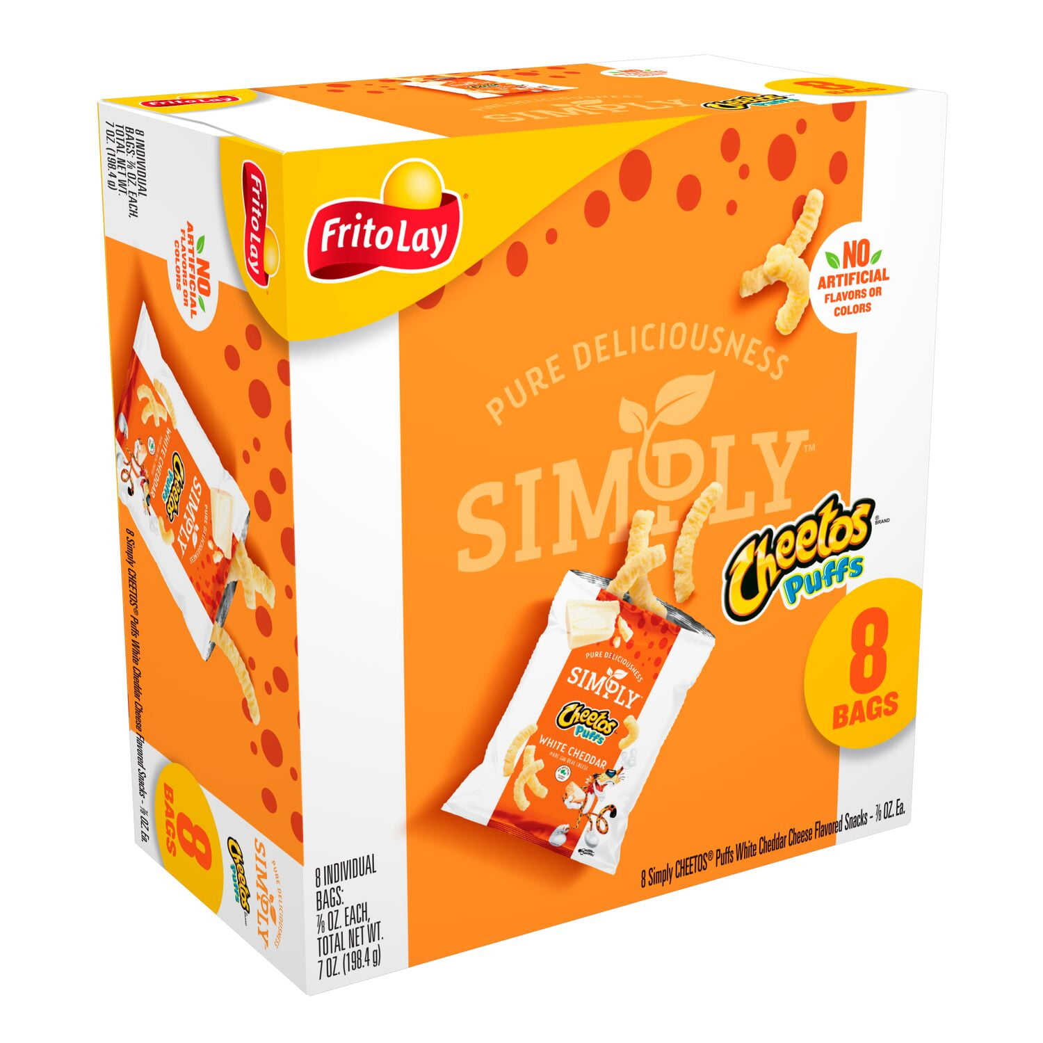 Simply Cheetos White Cheddar Puffs 8 oz