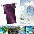 thumbnail image 4 of 3D Fantasy Space Alien Planets Print Soft Luxury Decorative Set of 3 Towels, 1 Bath Towel+1 Hand Towel+1 Washcloth, Multipurpose for Bathroom, Hotel, Gym, Spa and Beach, 4 of 5