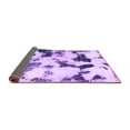 thumbnail image 2 of Ahgly Company Indoor Rectangle Abstract Purple Modern Area Rugs, 2' x 5', 2 of 4