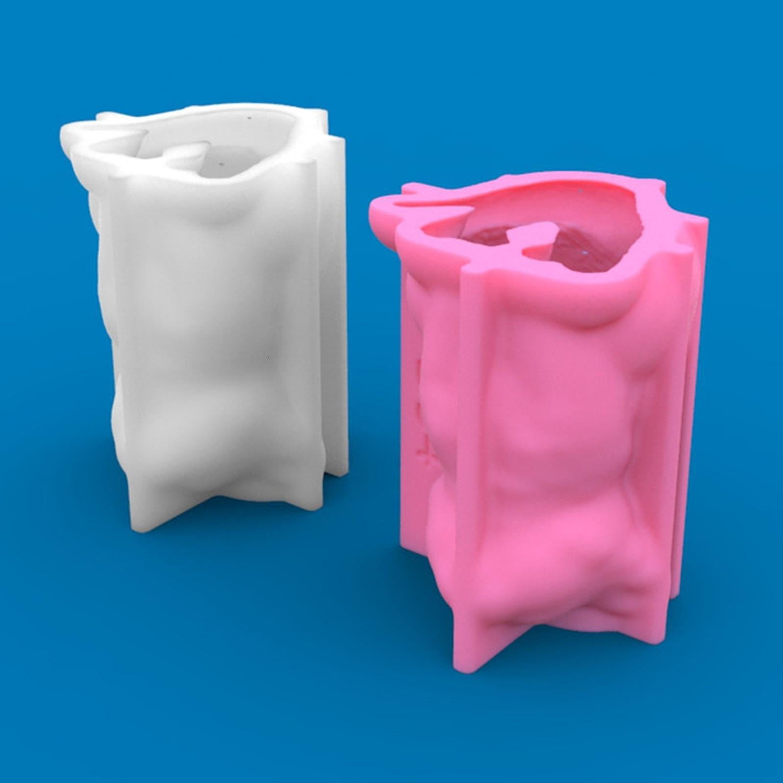 Giaone Large Cats Silicone Mold Gypsum Epoxy Aroma Candle Mould for Home Decoration