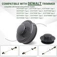 thumbnail image 3 of 90599025 Trimmer Replacement Head and Line Compatible with Dewalt DCST920B DCST920P1 DCST920P1 DCST990B DCST990H1 DCST990M1 String Trimmer,Weed Trimmer Head with Pre-Wound 0.080" 25Ft Line, 3 of 8