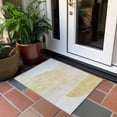 thumbnail image 6 of Addison Rugs Chantille Indoor/Outdoor Transitional Modern Gold Washable Rectangle Rug, 1'8" x 2'6", 6 of 6