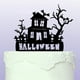 thumbnail image 1 of Terror Casa De Acrílico en hogar Decoración De Pasteles Negro yotijar Topper de la torta, 1 of 6