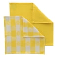 thumbnail image 3 of Gold Coast 12-Piece Daisies & Stripes Cotton Waffle Weave Dishcloth Set, 3 of 7