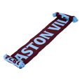 thumbnail image 1 of Aston Villa FC Nero Bar Scarf, 1 of 4