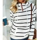 thumbnail image 5 of ICHUANYI Clearance Women Sexy Pocket Crop Workout Long Sleeve Turtleneck Hooded Casual Blouse Tops ICHUANYI "ICHUANYI", 5 of 9