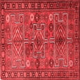 thumbnail image 1 of Ahgly Company Indoor Square Persian Red Traditional Area Rugs, 4' Square, 1 of 4