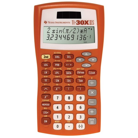Calculadora científica Texas Instruments TI-30XIIS Naranja
