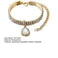 thumbnail image 6 of Pet Collar Sparkling Rhinestone Pet Necklace Adjustable Pendant Jewelry Cats Dogs Necklace Pet Supply, 6 of 6