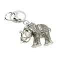 thumbnail image 3 of Cute Elephant Rhinestone Keychain Womens Purse Charm  Key Chain Ladies Bag Pendant, 3 of 8
