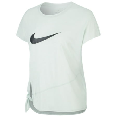 Nike Womens Dri Fit Logo Side Tie Training Top