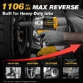 thumbnail image 2 of Llave de impacto inalámbrica AIDERAR 20V para batería DeWalt 1500Nm, 2 of 8