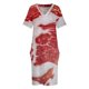 thumbnail image 3 of Vestido de novia holgado con textura de carne falda de verano, 3 of 6