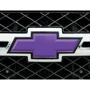 Color Universal Auto Emblem Overlay - Purple