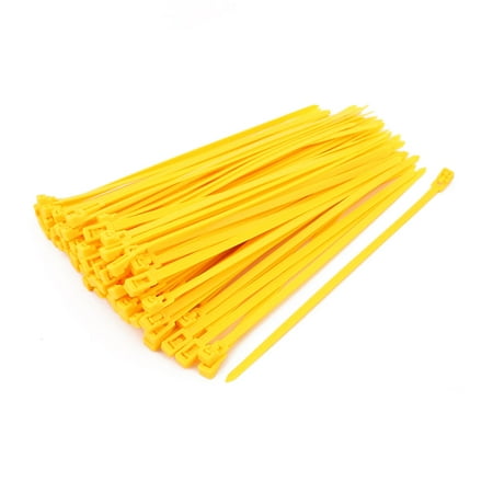 200 Mm Hook - 100 Pcs 5mm x 200mm Nylon Cable Tie Fastener Strap Reusable Hook Loop