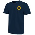 thumbnail image 2 of Unisex Navy Notre Dame Fighting Irish Campus State Hyper Local Comfort Colors T-Shirt, 2 of 3