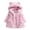 Pink, variant on BULLPIANO Girl Jacket Warm Winter Snow Coat with Hood Windproof Snowboarding Rain Jacket Winter Clothes For Toddler Girls