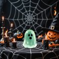 thumbnail image 4 of SUYOLL Halloween Decorations Cute Ghost Figurine Desktop Ornament Gothic Home Decoration Unique Spooky Holiday Display For Scary Party Accessory Tiered Tray Decor, 4 of 4