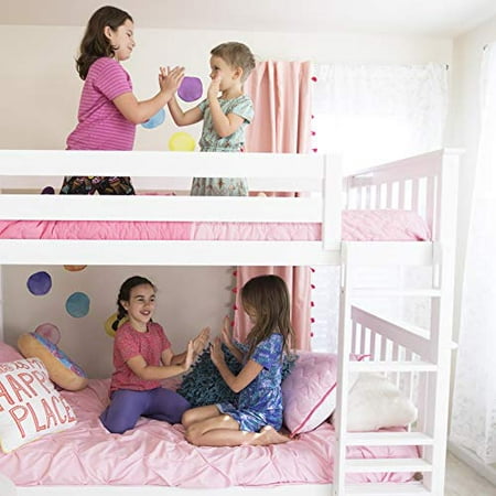 Max Lily Bunk Bed Twin White, Max & Lily Bunk Beds