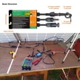 thumbnail image 3 of Ziuscore Portable Solar Inverter Versatile Applications Reduce Energy Bills Grid Tie Micro Inverter GMI180L,180V-280VAC 10.8-30V, 3 of 6