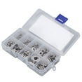 thumbnail image 1 of Kit de arandelas de seguridad planas caja fuerte M25 M3 M4 M5 M6 M8 M10 Arandelas de acero inoxidable de fácil organización resistentes a la corrosión con caja de plástico ANGGREK Otros, 1 of 8